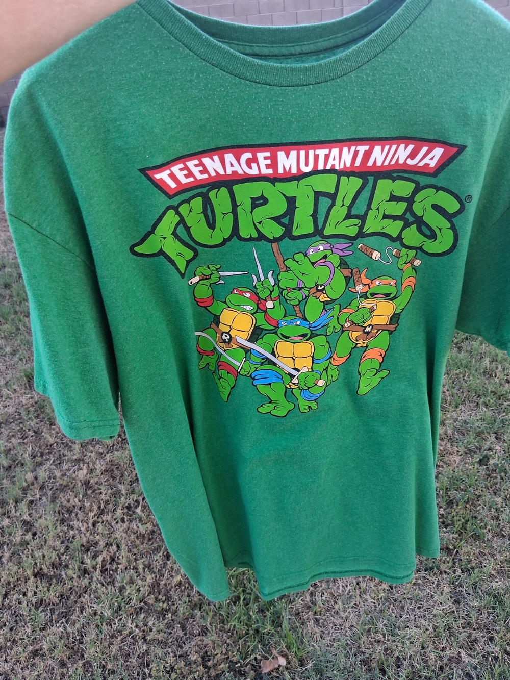 Nickelodeon Green Teenage Mutant Ninja Turtles Graphic Tee